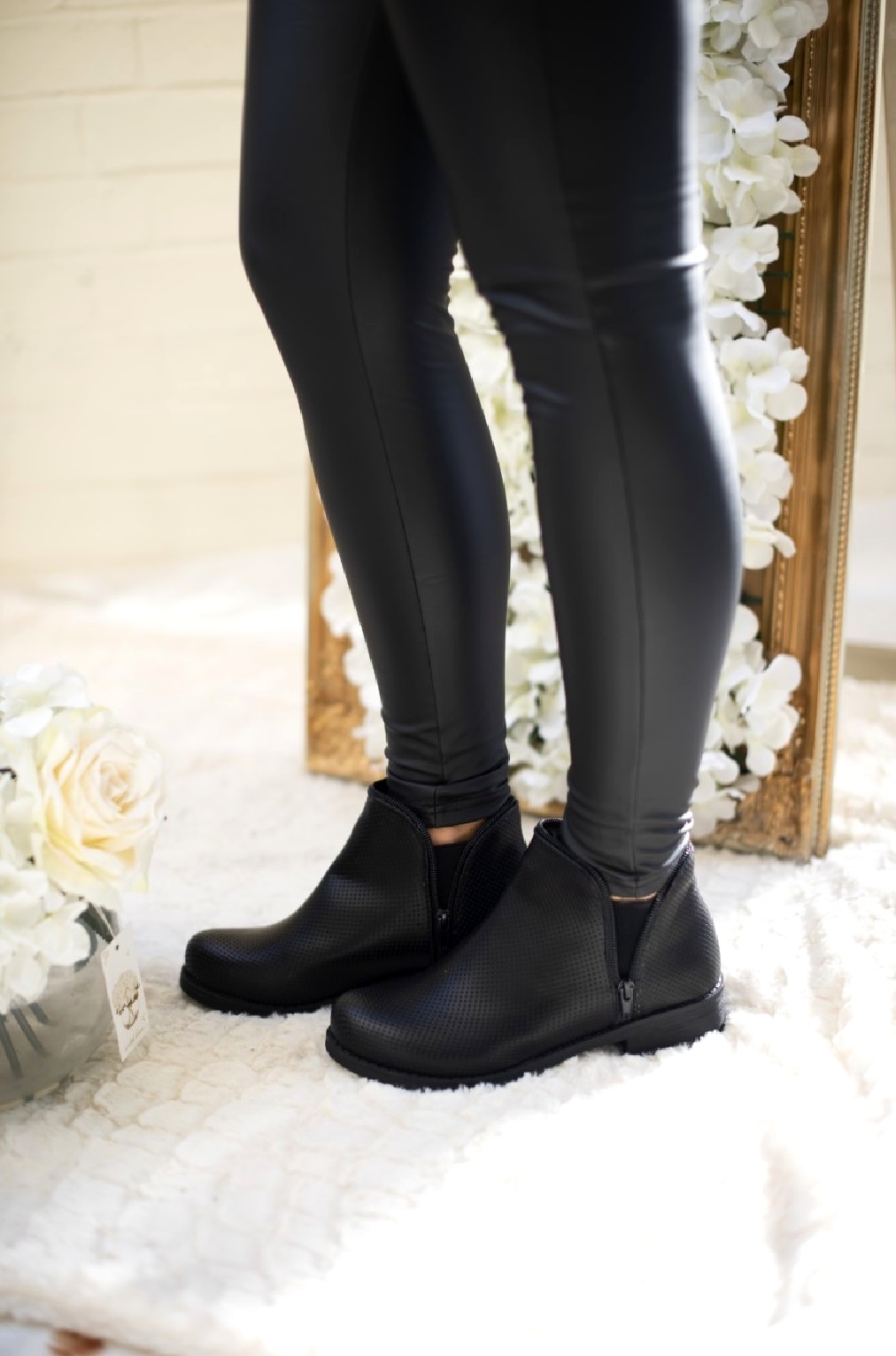 block low heel boots